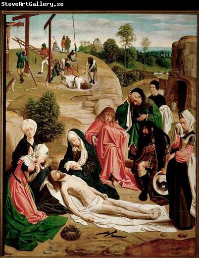 Geertgen Tot Sint Jans Geertgen painted The Lamentation of Christ for the altarpiece of the monastery of the Knights of Saint John in Haarlem